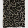 Best Sale Wool and cashmere leopard scarf - DANY Scarves