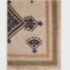 Shop Wool and cashmere lozenge scarf - DOMINIQUE Scarves