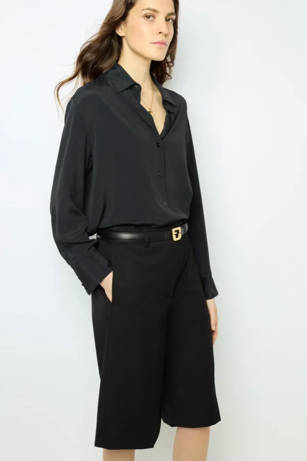 Discount Wool blend Bermuda shorts - NEYLA Trousers