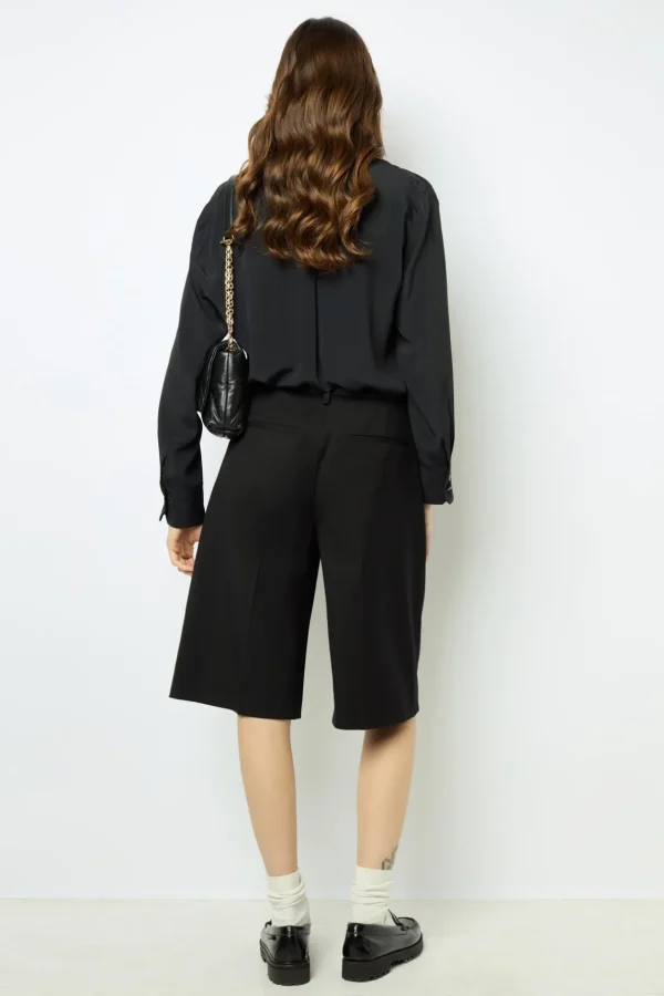 Discount Wool blend Bermuda shorts - NEYLA Trousers