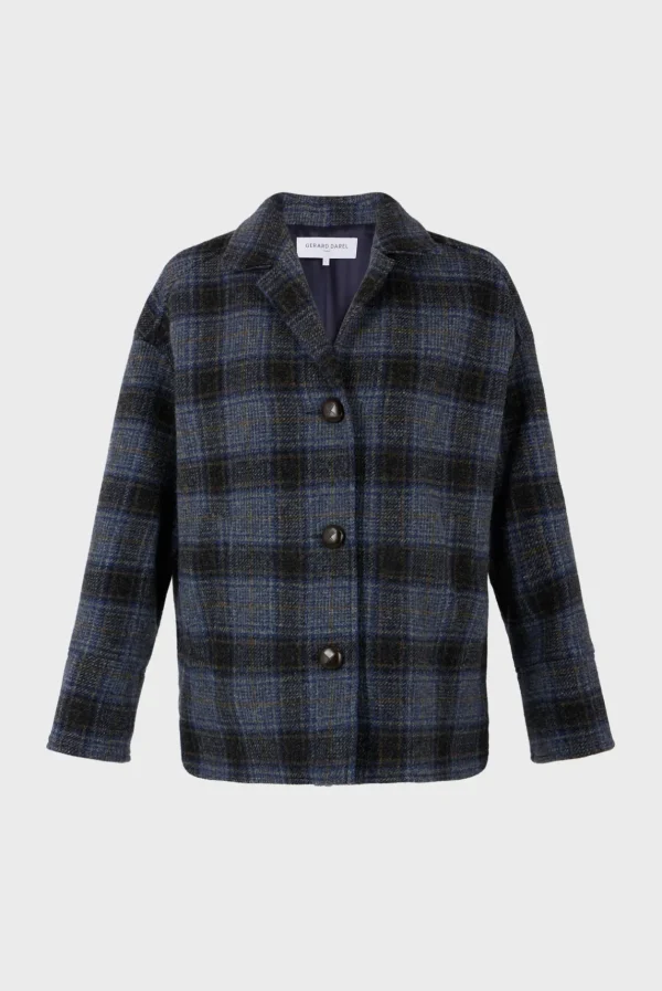Hot Wool check jacket - MAYSSANE Jackets