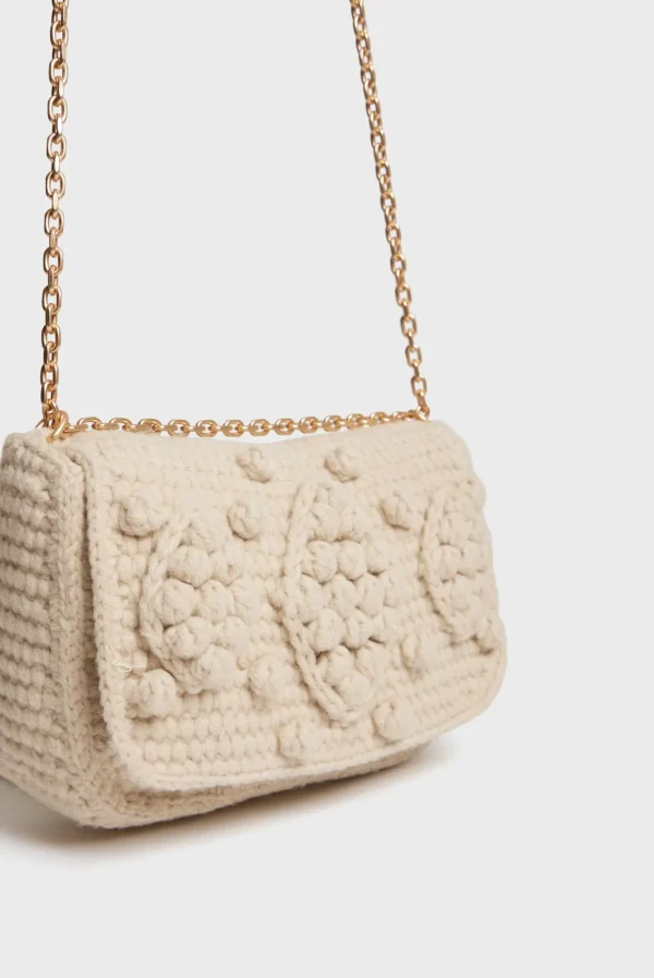 Discount Wool crochet crossbody bag - ARCHIE Shoulder Bags