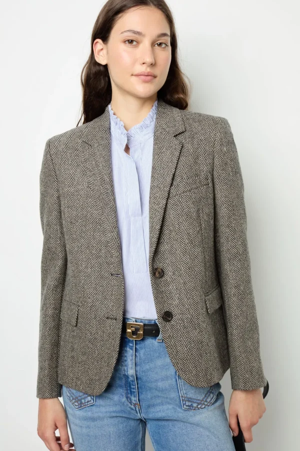 Cheap Wool herringbone jacket - EDDIE Jackets | Suits & Outfits