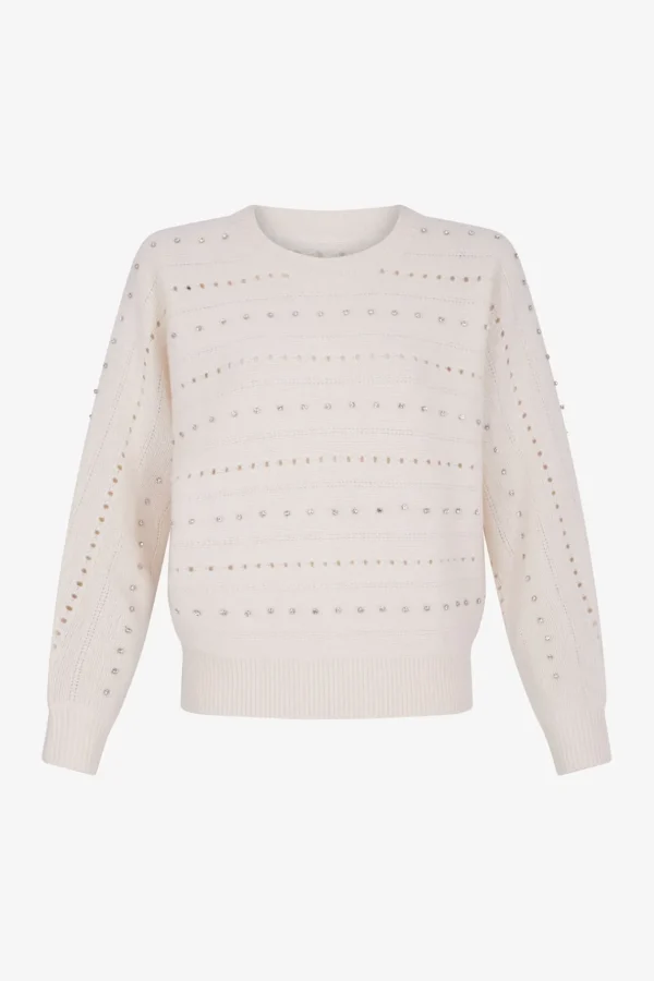 Best Wool sweater with rhinestone - JULIAN