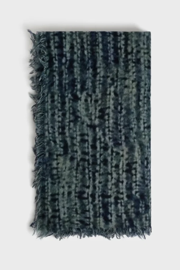 Best Sale Wool tie-dye scarf - DELINA Scarves